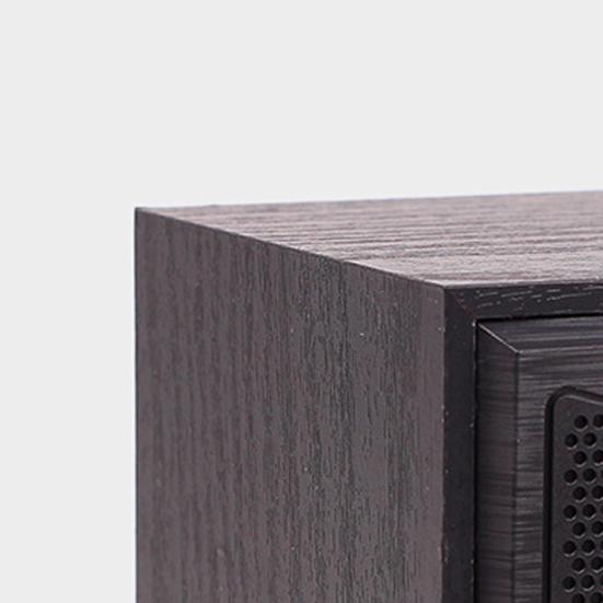 1 Pair Computer Speakers USB Powered Surround Sound Natural Wood Enclosure Wired Desktop Loudspeakers for Laptop