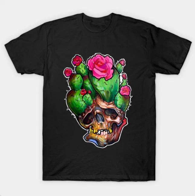 Skull cactus T-Shirt L