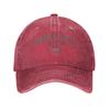 Miskatonic University Collegiate Lovecraft Baseball Cap Vintage Distressed Cotton Snapback Hat for Unisex Women Outdoor Hats