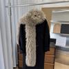 Soft Faux Fur Scarf Thick Curly Fur Wrap Shaggy Warm Stole Fluffy Winter Shawl  Winter Vacation