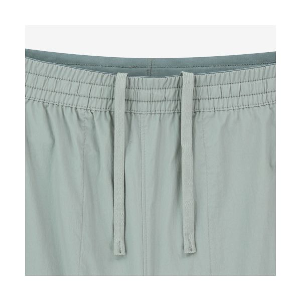 The North Face Solid Color Elastic Waist Three-Quarter Casual Shorts Unisex Shorts Light-Gray NS6NR06L