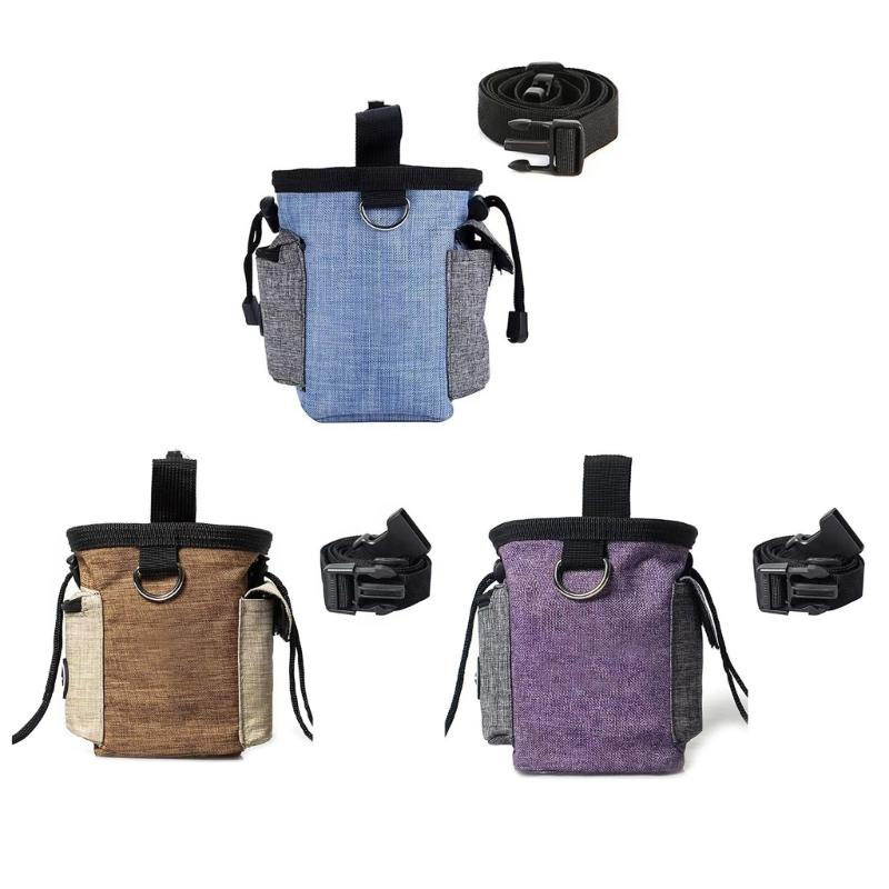 Pet Treat Training Bag for Treats, Kibbles for Small to Large Dogs Pet Snacks Toy Waist Bag Dog Supplies