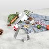 1Pcs Christmas Tree Shape Stainless Perforated Seamless Tart Ring Quiche Ring Tart Pan Pie Tart Ring Outdoor Tableware