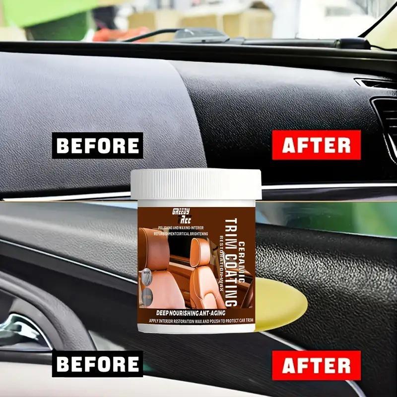 Car Interior Plastic & Leather Repair Agent - Anti-Aging & Brightening Formula