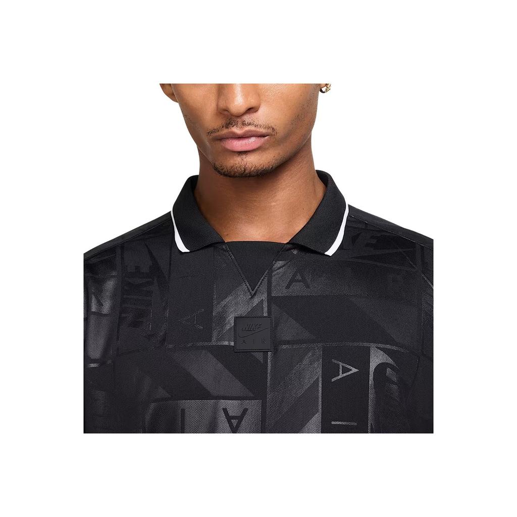 Nike Air Letter Brand Logo Comfortable Long Sleeve Sweatshirt Men sweatshirt Black HM8987-010