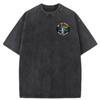 Mens Vintage Washed Cotton Oversized TShirt We The People Liberty Graphic Tee