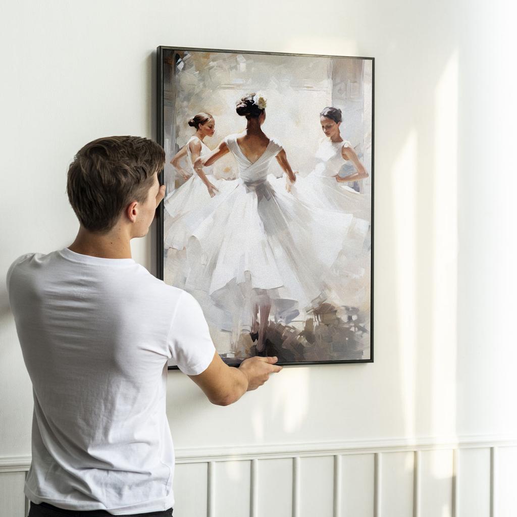 Plakat balet baletnica baletnice