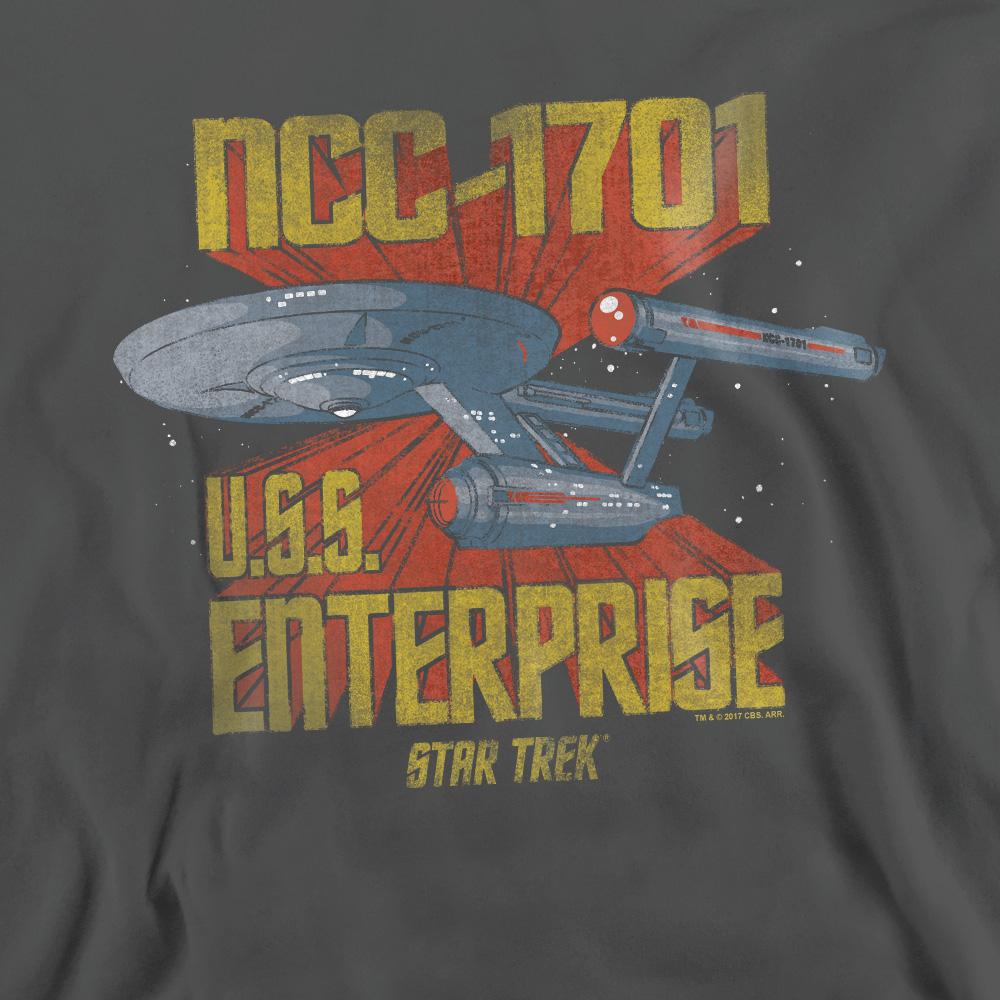 STAR TREK Unisex Adult NCC-1701 Sweatshirt