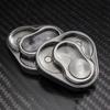 Controle deslizante magnético para adultos EDC Metal Fidget Toy ADHD Hand Spinner Autismo Brinquedos sensoriais Ansiedade Alívio do estresse Presentes para adultos