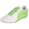 Li Ning Jin Ban Beng Ci Ding Grassland Shock Absorption Anti-Slip Wear-Resistant Football Shoes Men Football Shoes White Green ASTT0133