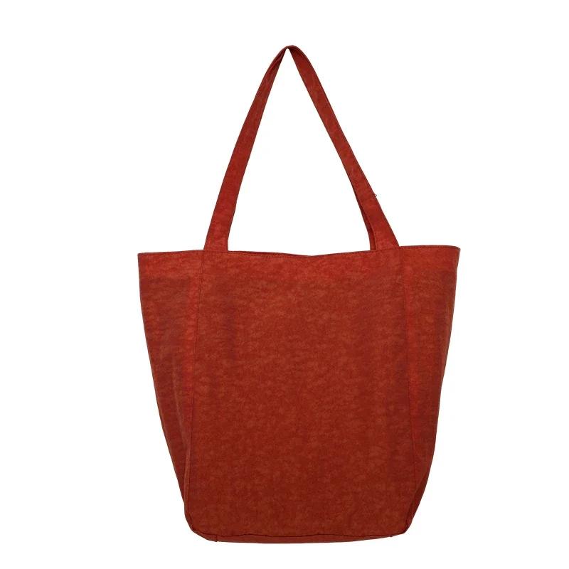 Solide Lässige Nähgarn-Taschen Große Kapazität Hochwertige Taschen für Damen Weicher Reißverschluss Nylon Damen-Taschen