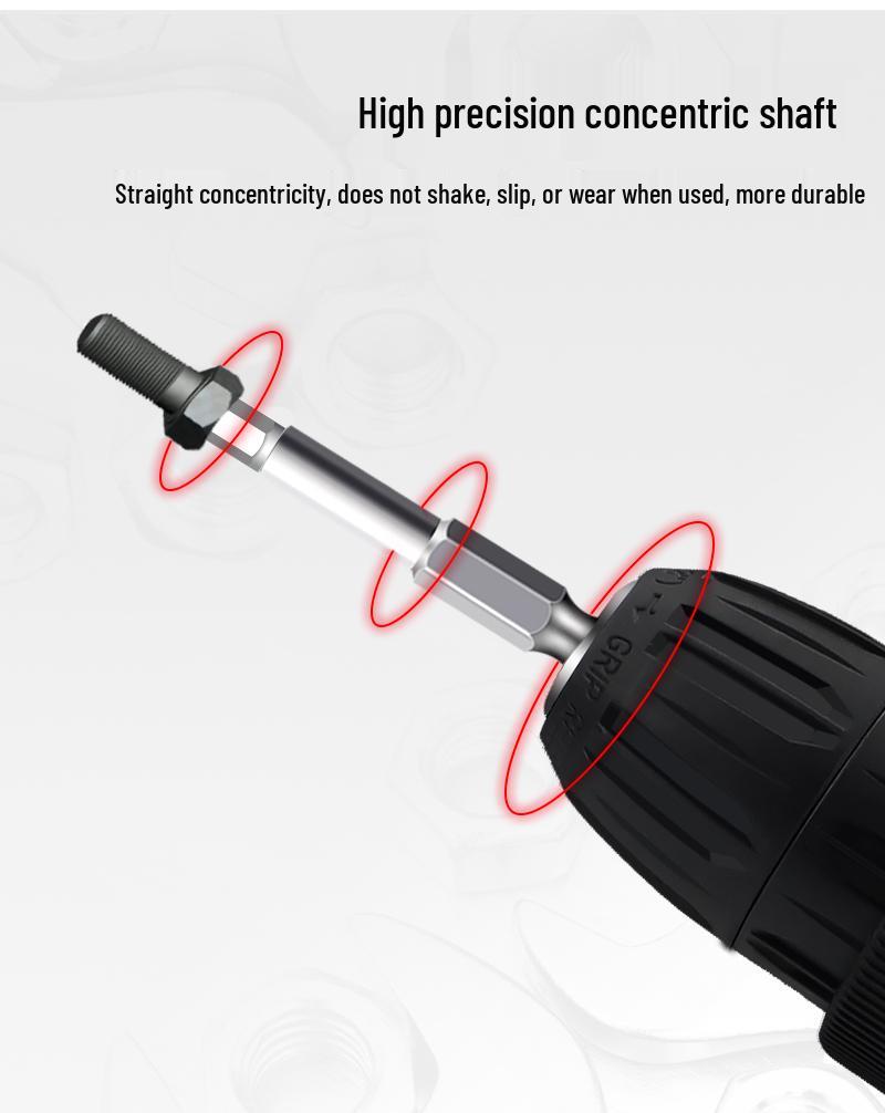 Hexagonal High Hardness S2 Bit Set for Pneumatic & Electric Screwdrivers