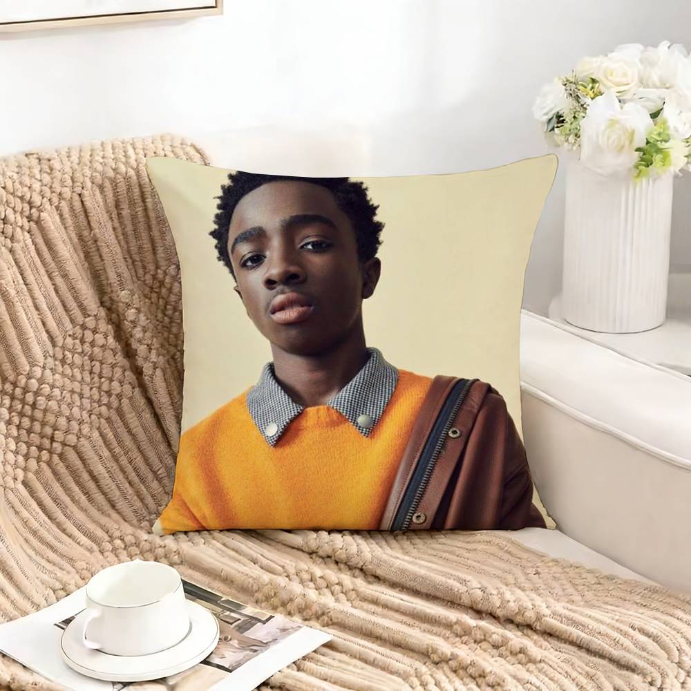 COOL boy CCaleb MMcLaughlin Pillow Case Square DoubleSided Sofa Cushion Cover Bedroom Bedside Pillow