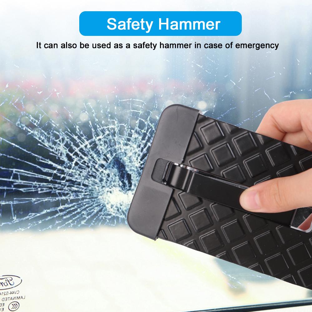 Autotür Trittpedal Auto Dachgepäckleiter Einhängbare Hilfsfußrasten Türschwelle Multifunktionaler Sicherheitshammer