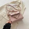 Summer New Small Bag Women's Bag 2024 Summer New Trendy Fashion Simple Messenger Bag Casual Retro Handbag
