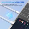 USB C to USB C Charger Cable PD Type C Fast Charging Cord Line Data Wire For 16 15 Pro Samsung Huawei and More