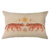 Geometric Pillowcase Rectangular Cushion Cover Polyester Comfort Sofa Pillow