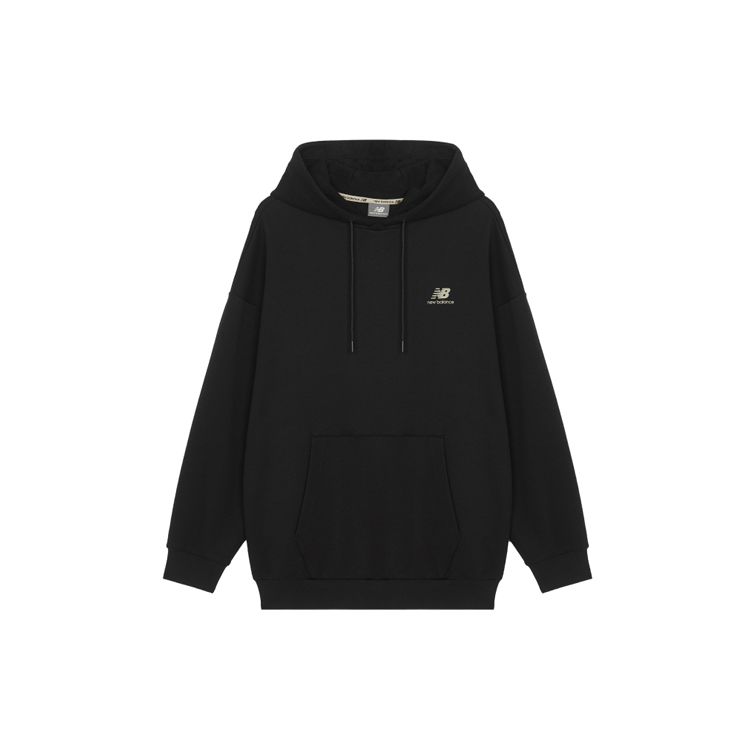 

New Balance однотонная спортивная толстовка свободного покроя унисекс, черные 5CB42083-BK