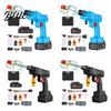 Car Wash Pressure Washer Portable Cordless 21V Electric Power Cleaner for Garden Patio Adjustable Nozzle Self-Priming Hose Lightweight Outdoor