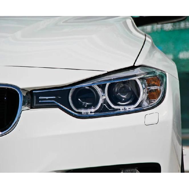 BMW 3 Serisi F30 F31 F35 2013 2014 2015 için Araba Farlar Kapağı Far Kabuğu Şeffaf Cam Orijinal Lens Abajurunu Değiştirme