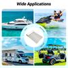 240cm×90cm EVA Foam Boat Decking Marine Carpet Anti-Skid Decking Sheet Boat Flooring with Adhesive Backing for RV Yacht Kayak