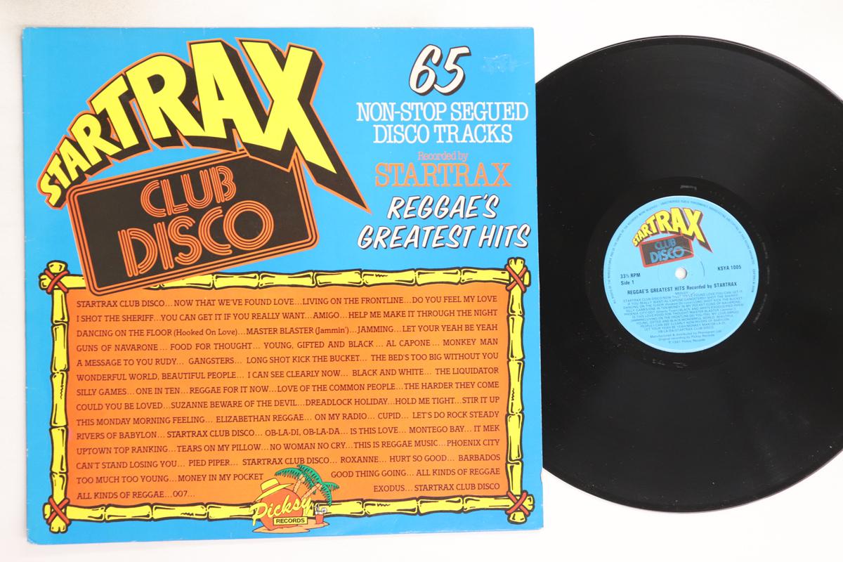 

LP Record STARTRAX - Reggae s Greatest Hits KSYA1005 PICKSY RECORDS 1981 UK Reggae, Ska & Dub Used