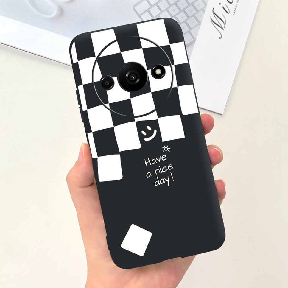 Fashion Design For Xiaomi Redmi A3 4G Case  Butterfly Cute Cat Soft Silicone Back Cover For Redmi A3 A 3 6.71" Bumper Phone Case
