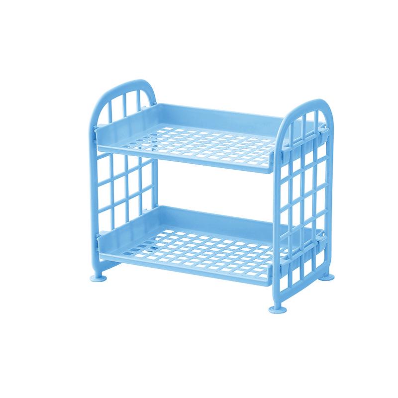 

Custom Double-Layer Foldable Cosmetic & Jewelry Organizer for Bathroom and Desktop