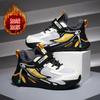 1876 students boys sports shoes waterproof leather surface primary school students casual running shoes lightweight soft sole medium and large childr