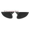 For Volkswagen Golf MK8 VIII 8 Pair Side Mirror Covers Caps 2020 2026 2026 For VW Glossy black wing Rearview With Lane Assist