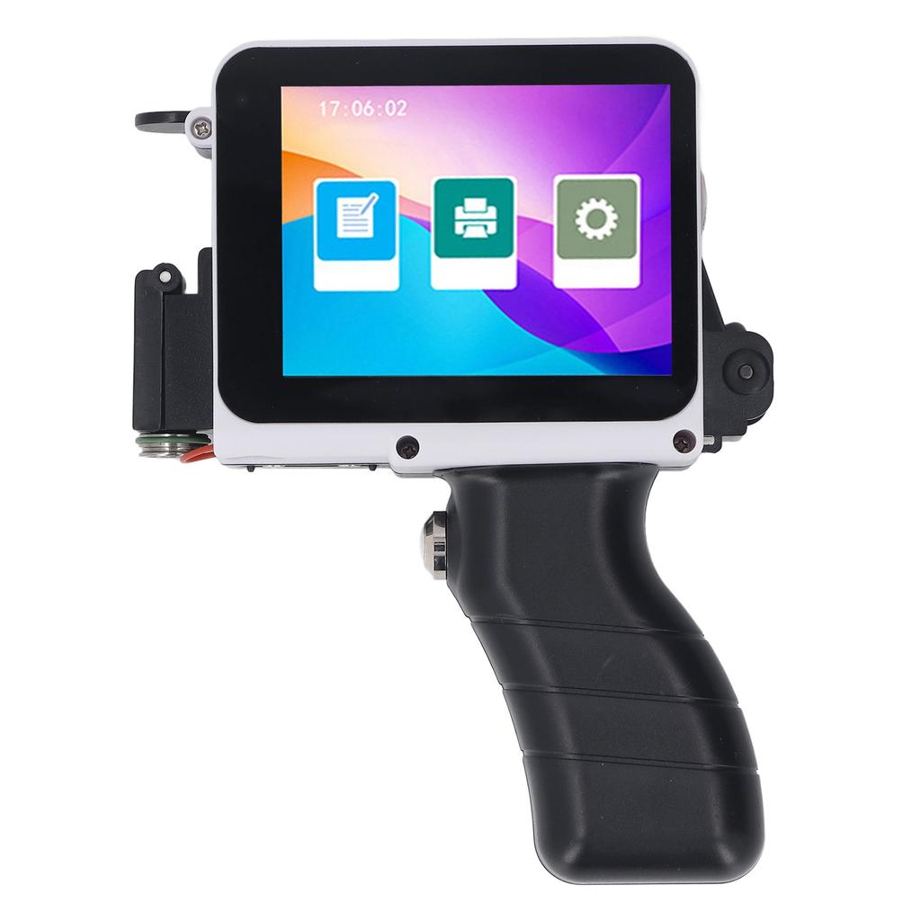 Handheld Printer 12.7mm Inkjet Printing Machine for Barcode Date Label Batch Number Support Multi Languages Materials