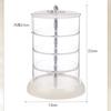 Rotating Cute Granule Storage Box, Multi-layer Small Ornament Display Rack, Cartoon Storage Parts Box