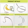 Banana Holder Stand Keep Banana Fresh Modern Rack Hanger Tree Stand Hook for Kitchen Countertop Cute Kitchen Gadget