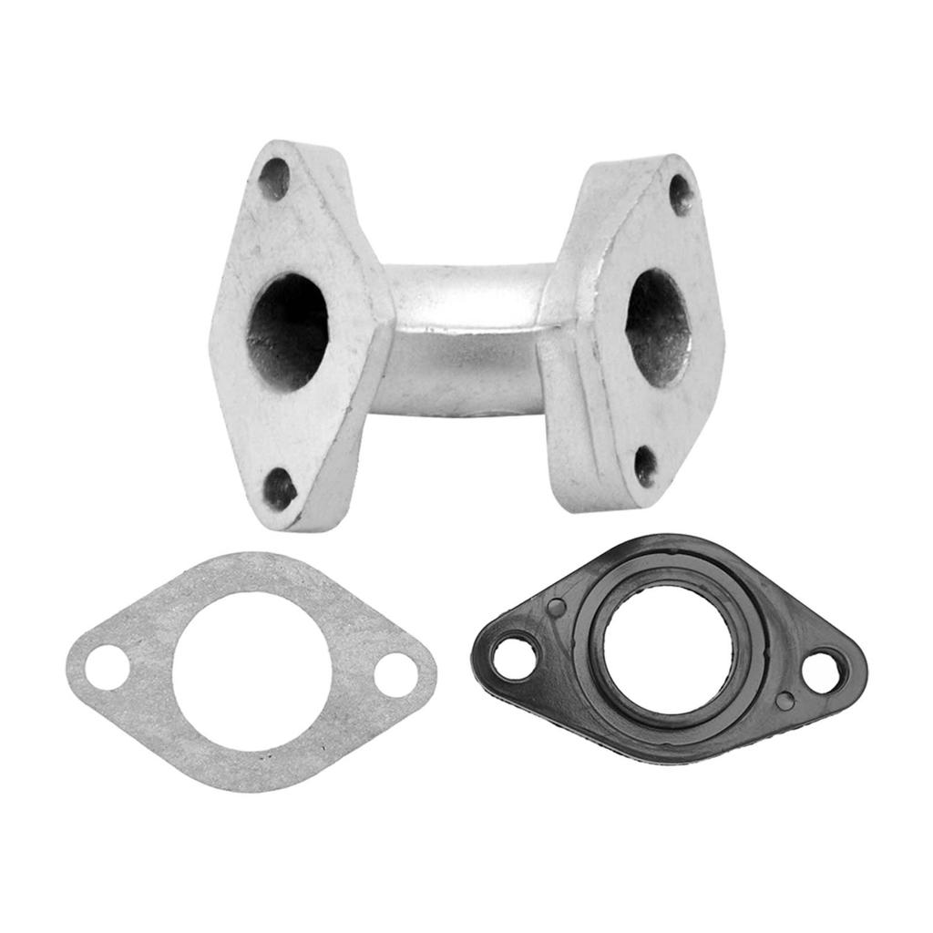 Carburetor Manifold Intake Pipe 18mm Inlet Manifold Intake Pipe Gaskets Kit for Z50 Z50A Z50R Mini