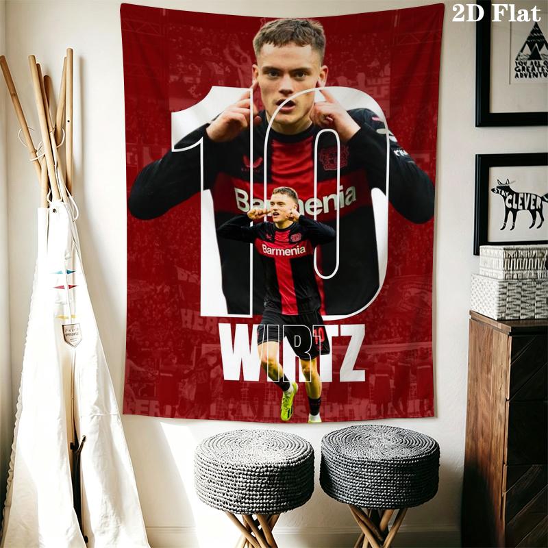 Florian Wirtz Wandteppich Ästhetisches Wandbehang Gedruckte Stoffdecke Dekorative Wandteppiche für Schlafzimmer Wohnzimmer Heimdekoration