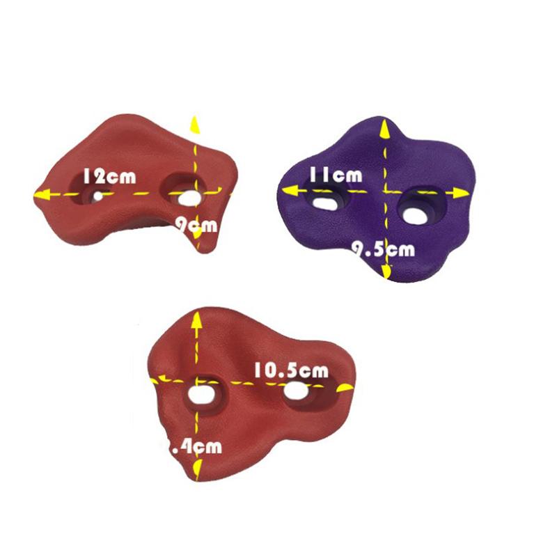 Kids Rock Climbing Toys Wood Wall Stones Plastic Climbing Rock
