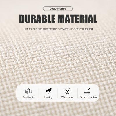 Car Seat Cover Linen Cotton Set Car Seat Cushion Soft Universal Seat Cushion Chair Protector Pads Auto Seats Cover Accessories