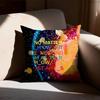 Art Rock Band Radiohead Pillow Case Square DoubleSided Printing Short Plush Sofa Cushion Cover Bedroom Bedside Pillow