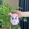 Adorable Panda Plush Cup Keychain Doll Soft Toy For Girls Birthday Gift Cute Accessory