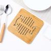 Table Mat Wooden Cartoon Heat Insulation Mat Table Mat Non-slip Pan Mat Mat Mat Teacup Mat