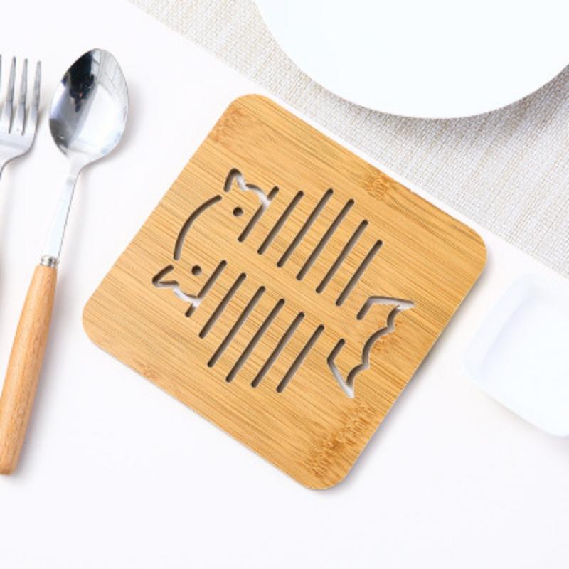 

Подставка под стол Деревянная Мультяшная Теплоизоляционная Подставка Подставка под стол Нескользящая Подставка под сковороду Подставка Подставка Подставка под чайную чашку AVE