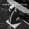 2.4A Dual USB Charger with 2-Port Head, US/EU/KR/UK Compatible, Travel Charger