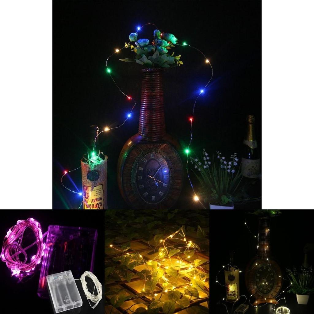 Versatile Led Battery Operated Fairy Lights Featuring Waterproof Copper Wire Design