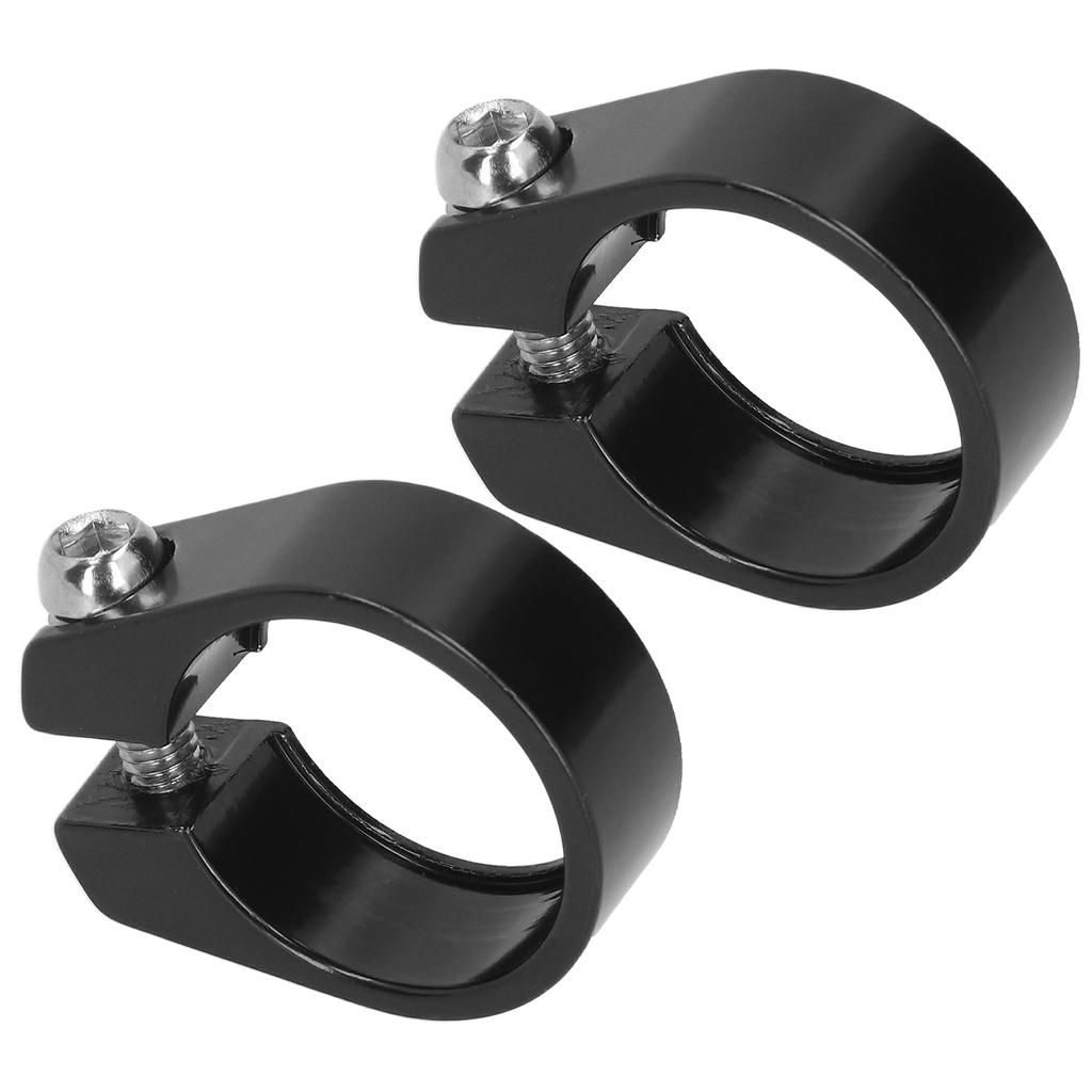 2Pcs 31.8MM Aluminum Alloy Mountain Bike Seat Tube Clip Road Bicycle Seatpost Clamp