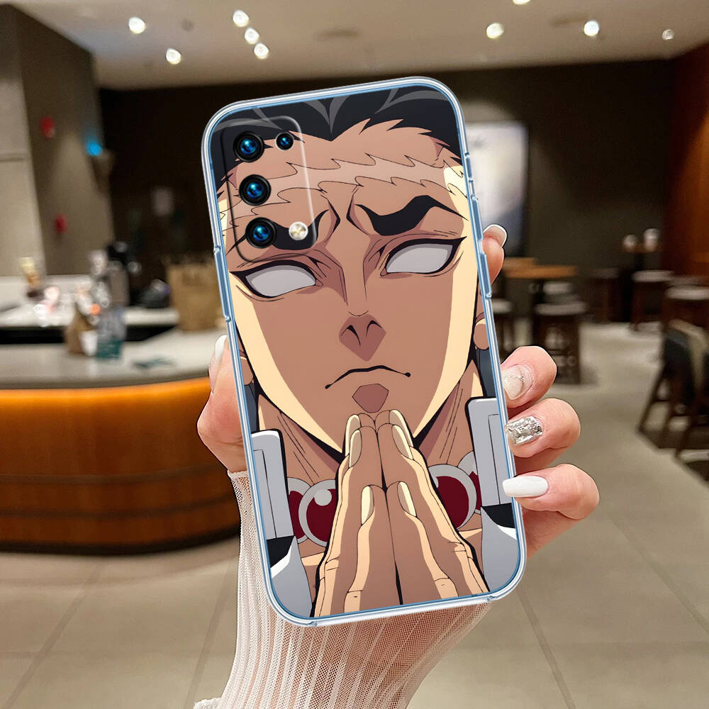 Demon Slayer Case for Motorola G10 G20 G04 E30 E40 E22 E20 E13 E15 G22 G23 G05 G75 G35 G55 E22S E7 G6 G7 G8 G9 Plus Power Play