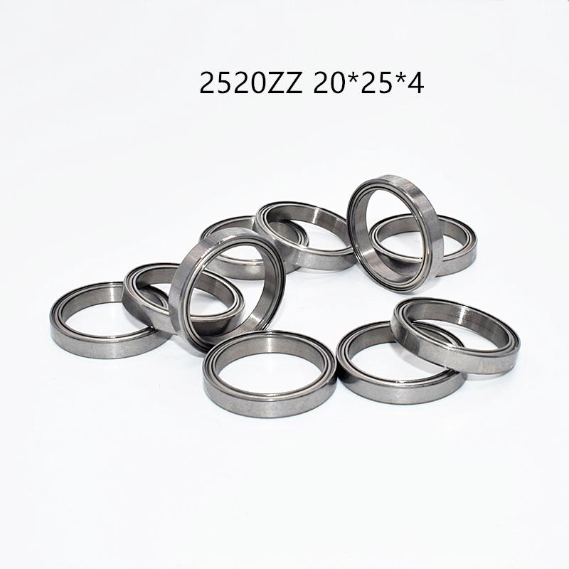 

Подшипники 10шт 2520ZZ 20*25*4(мм) Металлический Герметичный