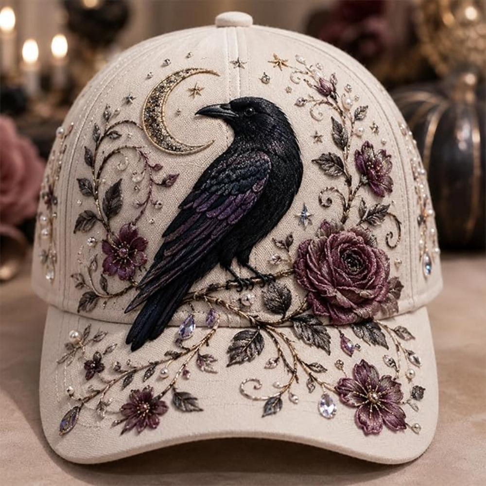 3D Embroidery Halloween Baseball Cap Cotton Material Baseball Hat Party Wear