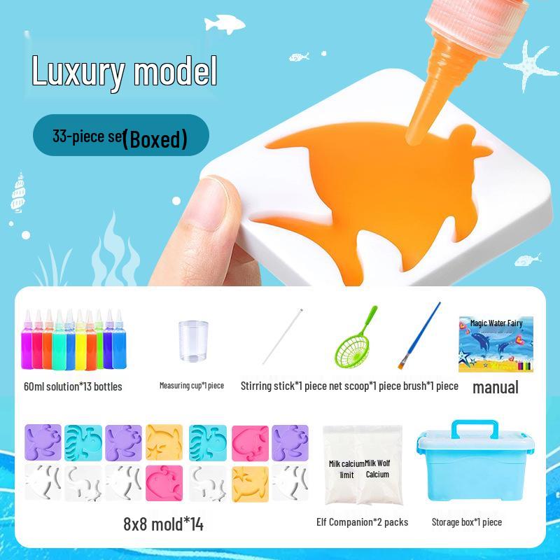 

Набор для самостоятельной сборки волшебного водяного эльфа: Развивающий набор игрушек ручной работы для детей