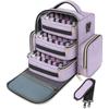72-Bottle Nail Polish Manicure Travel Storage Bag