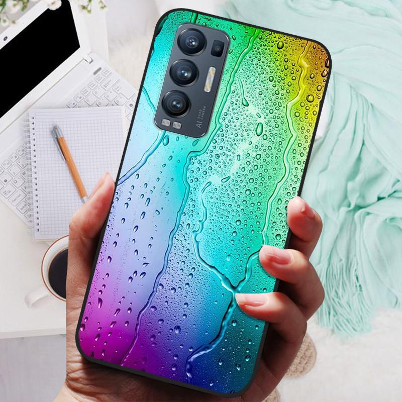 For OPPO Find X3 Neo Case Black Cover Lion Wolf Silicone Soft Back Cases For OPPO Find X3 Lite Phone Case Reno 5 Pro Plus 5G